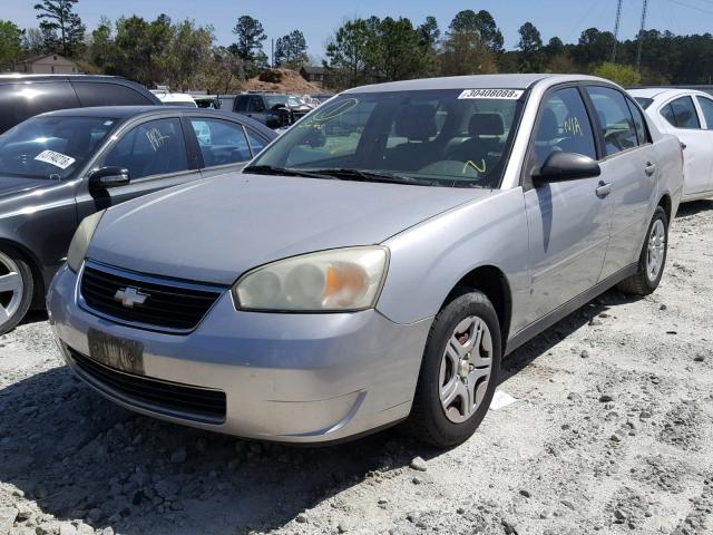 1G1ZS51F76F198740 - 2006 CHEVROLET MALIBU LS ვერცხლისფერი ფოტო 2