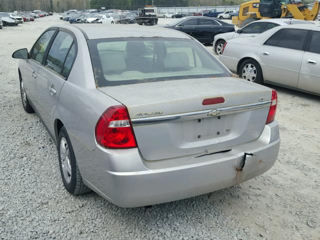 1G1ZS51F76F198740 - 2006 CHEVROLET MALIBU LS ვერცხლისფერი ფოტო 3