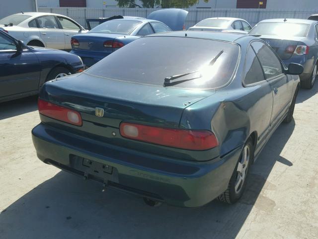 JH4DC4365YS009730 - 2000 ACURA INTEGRA GS GREEN photo 4