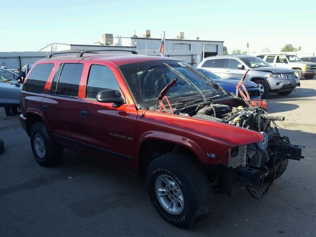 1B4HS28Y7XF512720 - 1999 DODGE DURANGO RED photo 1