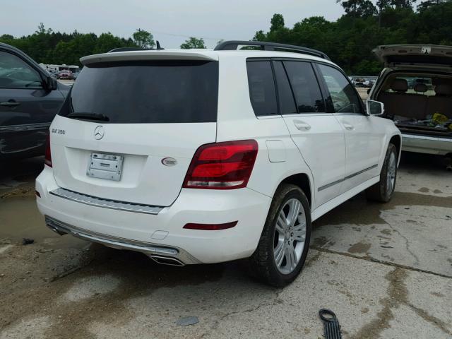 WDCGG5HB6DG048252 - 2013 MERCEDES-BENZ GLK 350 WHITE photo 4