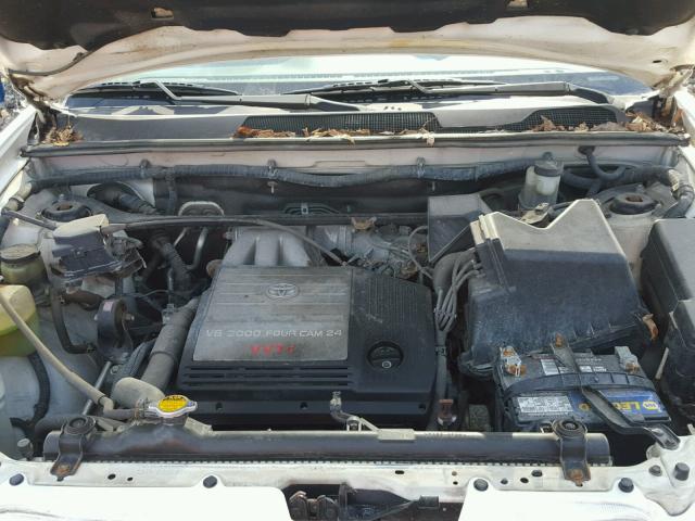 JTEGF21A520036703 - 2002 TOYOTA HIGHLANDER WHITE photo 7