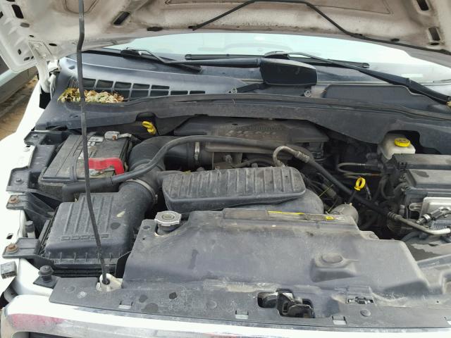 1D8HB58D65F623324 - 2005 DODGE DURANGO LI WHITE photo 7