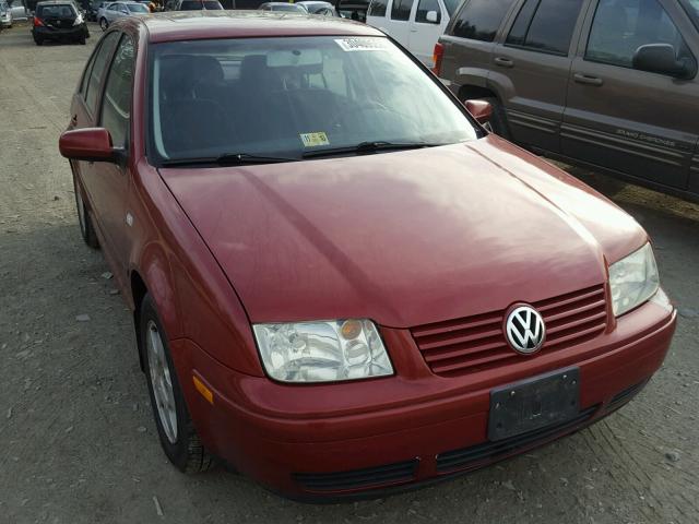 3VWSA29M3YM065518 - 2000 VOLKSWAGEN JETTA GLS RED photo 1