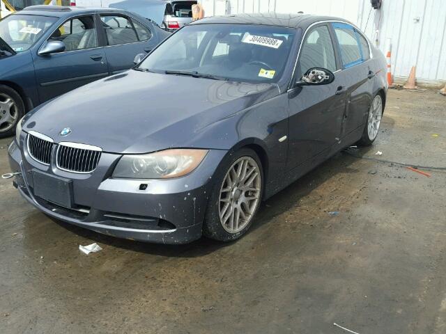 WBAVD33516KV67038 - 2006 BMW 330 XI GRAY photo 2