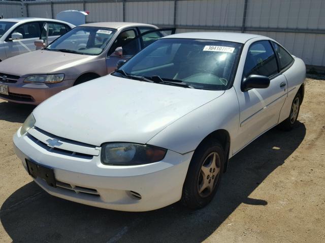 1G1JC12F457110690 - 2005 CHEVROLET CAVALIER WHITE photo 2