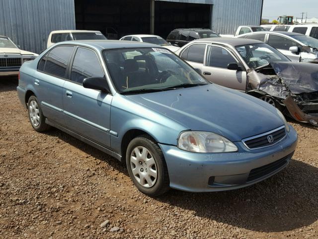 2HGEJ661XYH567203 - 2000 HONDA CIVIC BASE TEAL photo 1