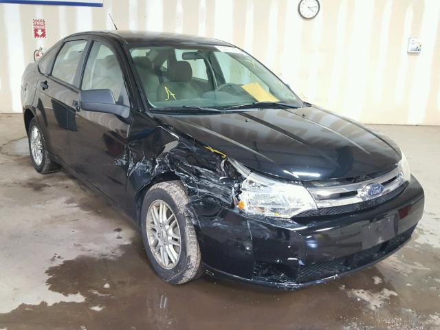 1FAHP35N79W229358 - 2009 FORD FOCUS SE BLACK photo 1