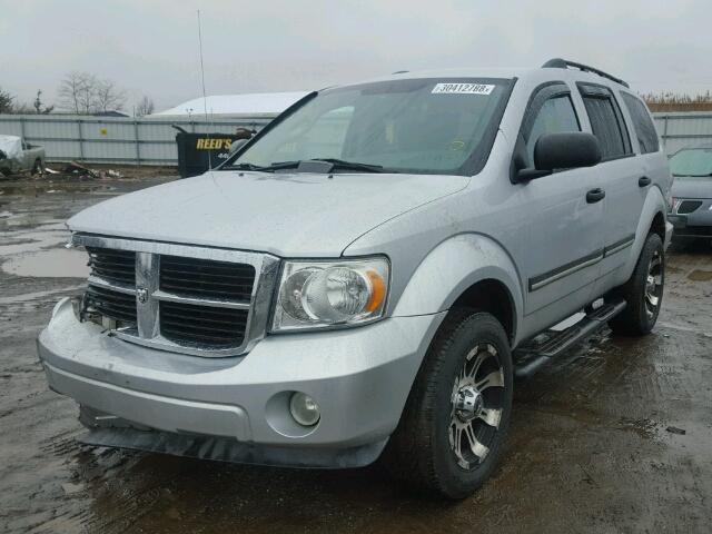 1D8HB48P57F546517 - 2007 DODGE DURANGO SL SILVER photo 2