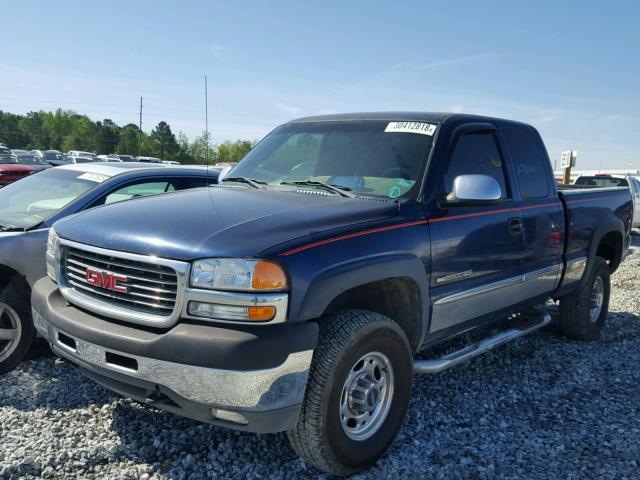 1GTHC29U91Z311595 - 2001 GMC SIERRA C25 BLUE photo 2