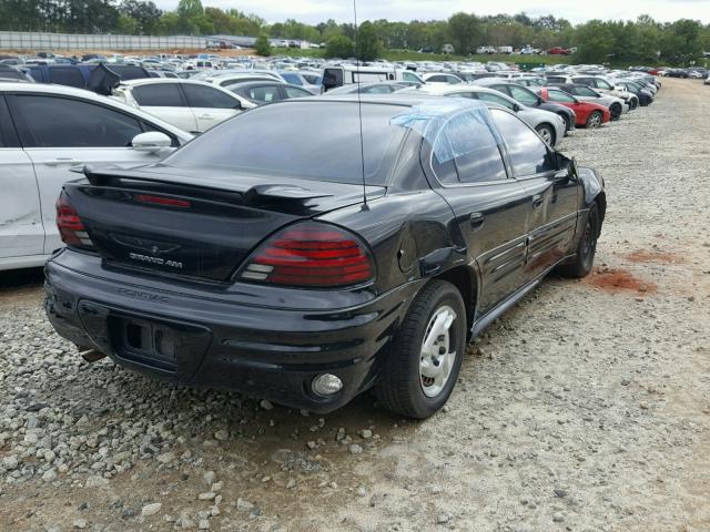 1G2NF52E72M638840 - 2002 PONTIAC GRAND AM S 黑色 照片 4