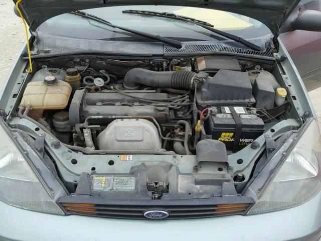 1FAFP38383W206082 - 2003 FORD FOCUS ZTS GREEN photo 7