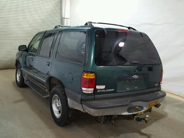 1FMZU73E8YZA95325 - 2000 FORD EXPLORER X GREEN photo 3