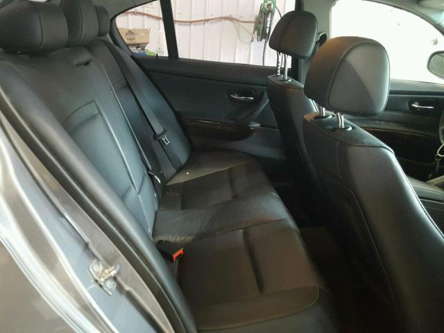 WBAPK7C59AA460467 - 2010 BMW 328 XI GRAY photo 6