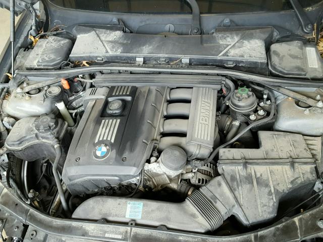 WBAPK7C59AA460467 - 2010 BMW 328 XI GRAY photo 7