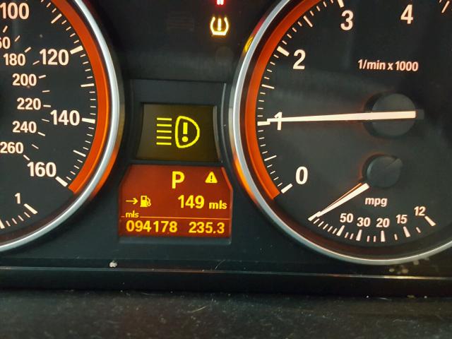 WBAPK7C59AA460467 - 2010 BMW 328 XI GRAY photo 8