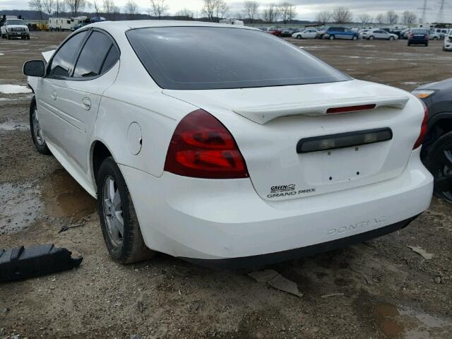 2G2WP552781182149 - 2008 PONTIAC GRAND PRIX თეთრი ფოტო 3