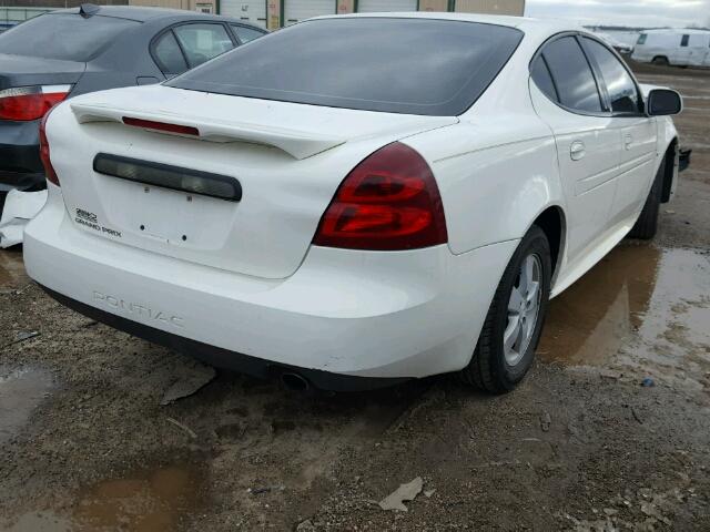 2G2WP552781182149 - 2008 PONTIAC GRAND PRIX თეთრი ფოტო 4