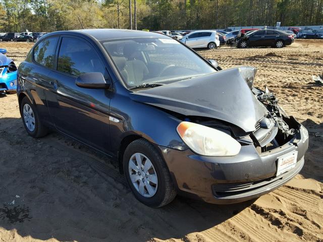 KMHCM36C09U133069 - 2009 HYUNDAI ACCENT GS GRAY photo 1