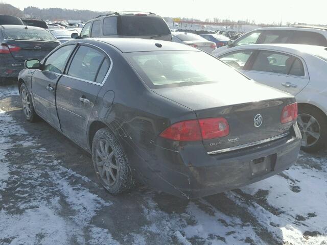 1G4HD57288U196930 - 2008 BUICK LUCERNE BLACK photo 3