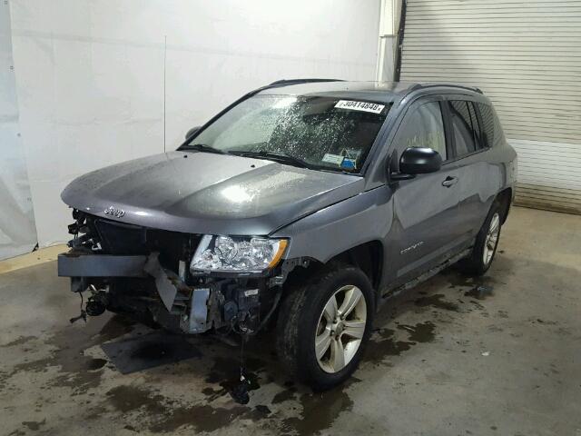 1C4NJDBBXCD650413 - 2012 JEEP COMPASS SP CHARCOAL photo 2