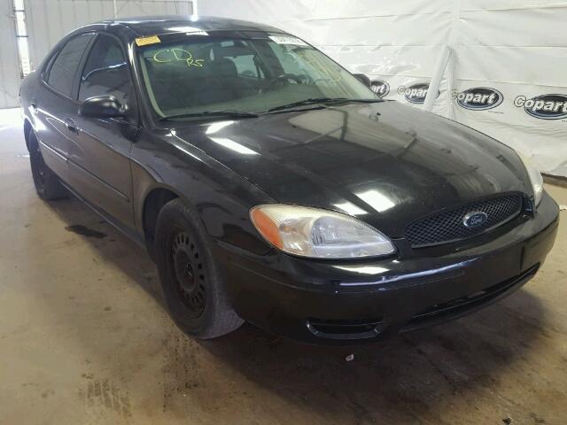 1FAFP53U35A261759 - 2005 FORD TAURUS SE BLACK photo 1