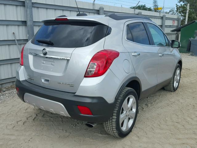 KL4CJFSB0FB214215 - 2015 BUICK ENCORE CON SILVER photo 4