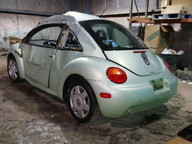 3VWCB21C21M460526 - 2001 VOLKSWAGEN NEW BEETLE GREEN photo 3