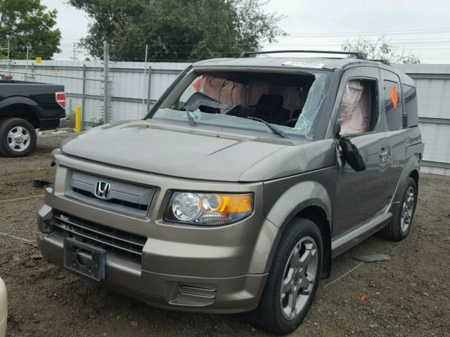 5J6YH18977L009088 - 2007 HONDA ELEMENT SC SILVER photo 2