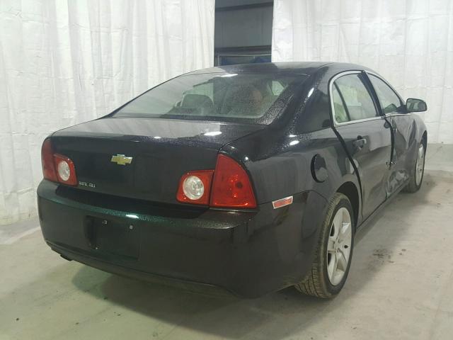 1G1ZA5E1XBF229930 - 2011 CHEVROLET MALIBU LS შავი ფოტო 4
