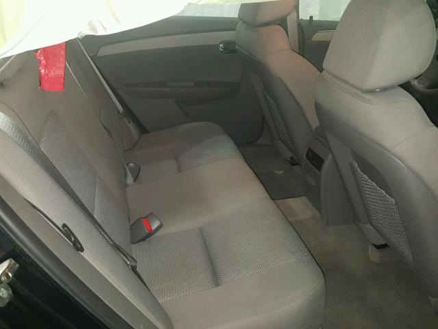 1G1ZA5E1XBF229930 - 2011 CHEVROLET MALIBU LS შავი ფოტო 6