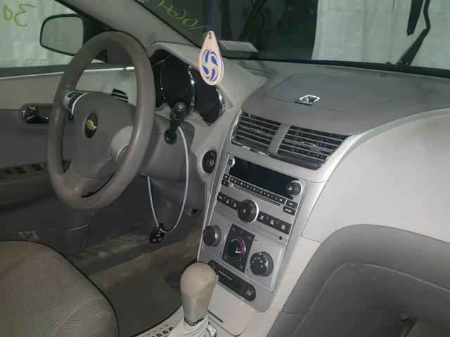 1G1ZA5E1XBF229930 - 2011 CHEVROLET MALIBU LS შავი ფოტო 9