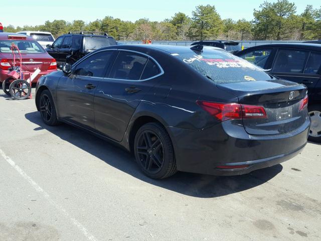 19UUB2F30FA022433 - 2015 ACURA TLX BLACK photo 3