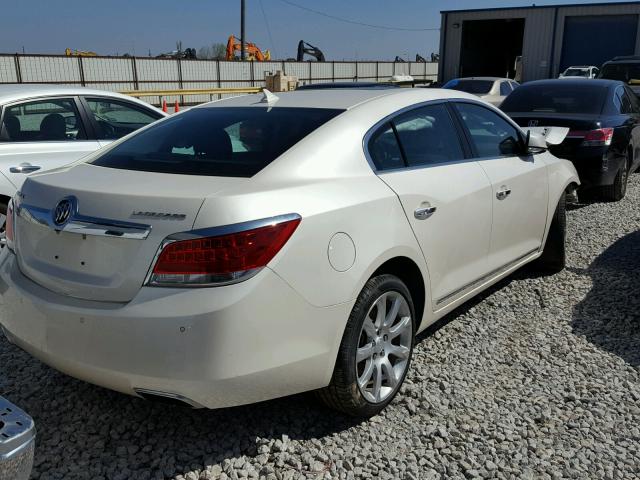 1G4GJ5E37CF357071 - 2012 BUICK LACROSSE T WHITE photo 4