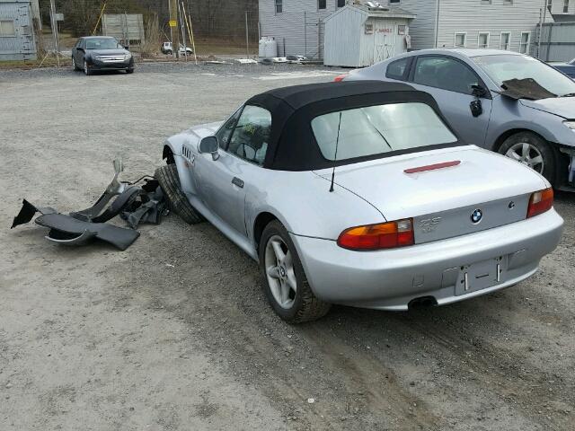 4USCJ3332WLG20094 - 1998 BMW Z3 2.8 SILVER photo 3