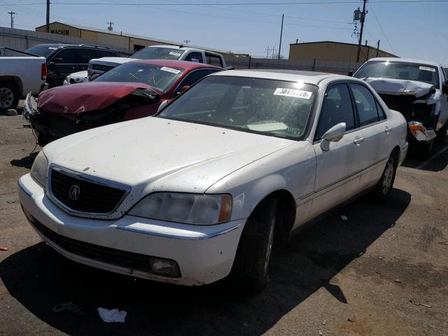 JH4KA9653XC000658 - 1999 ACURA 3.5RL WHITE photo 2