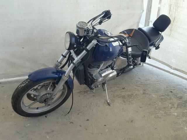 1HFSC18076A002265 - 2006 HONDA VT1100 C BLUE photo 2