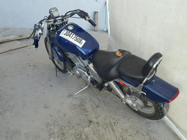 1HFSC18076A002265 - 2006 HONDA VT1100 C BLUE photo 3