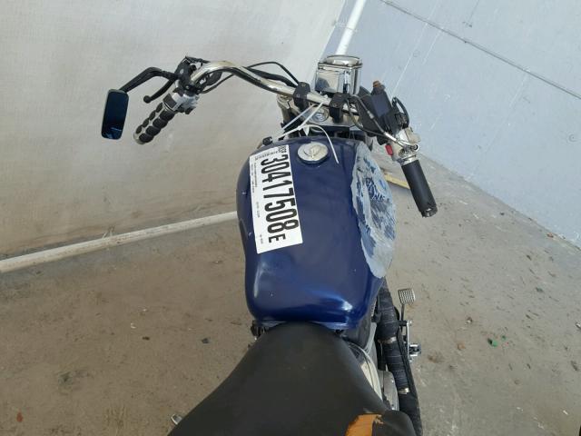 1HFSC18076A002265 - 2006 HONDA VT1100 C BLUE photo 5