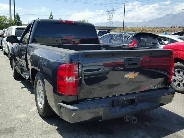 1GCEC24J69Z161330 - 2009 CHEVROLET SILVERADO CHARCOAL photo 3