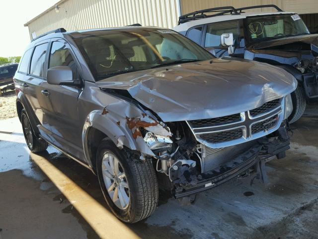 3C4PDCBGXFT627976 - 2015 DODGE JOURNEY SX SILVER photo 1