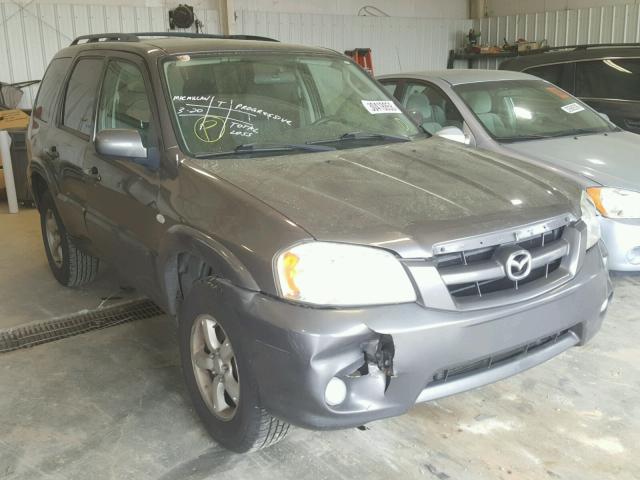 4F2YZ041X5KM45918 - 2005 MAZDA TRIBUTE S GRAY photo 1