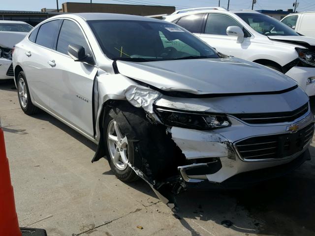 1G1ZB5STXGF272030 - 2016 CHEVROLET MALIBU LS SILVER photo 1