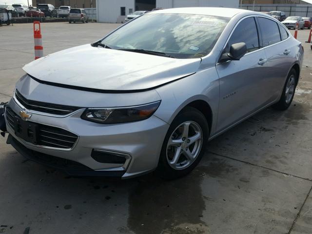 1G1ZB5STXGF272030 - 2016 CHEVROLET MALIBU LS SILVER photo 2
