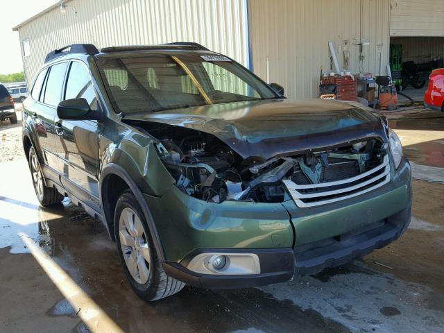 4S4BRBGC5C3268485 - 2012 SUBARU OUTBACK 2. GREEN photo 1