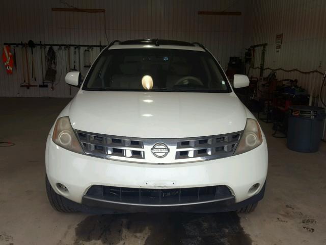 JN8AZ08W94W308472 - 2004 NISSAN MURANO SL CREAM photo 9