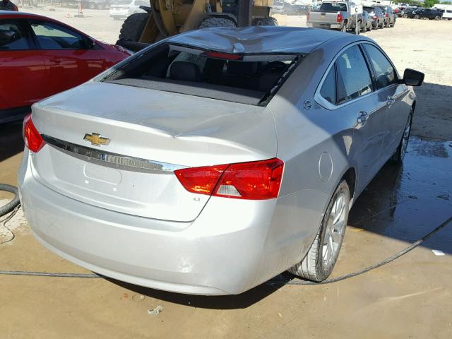 2G1105S3XH9187248 - 2017 CHEVROLET IMPALA LT SILVER photo 4