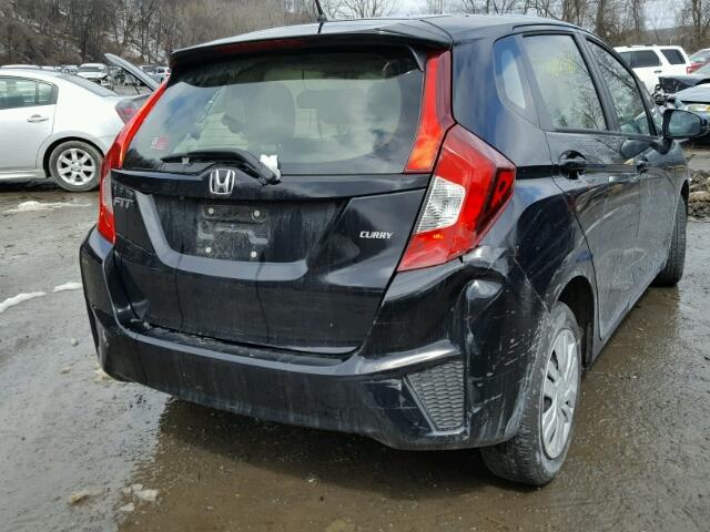 JHMGK5H51GX005018 - 2016 HONDA FIT LX Noir photo 4