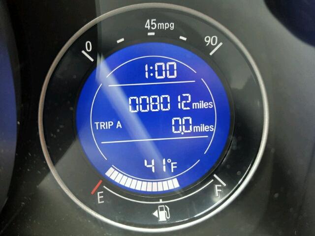 JHMGK5H51GX005018 - 2016 HONDA FIT LX Noir photo 8