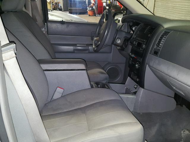 1D4HB38N35F592631 - 2005 DODGE DURANGO ST GRAY photo 5